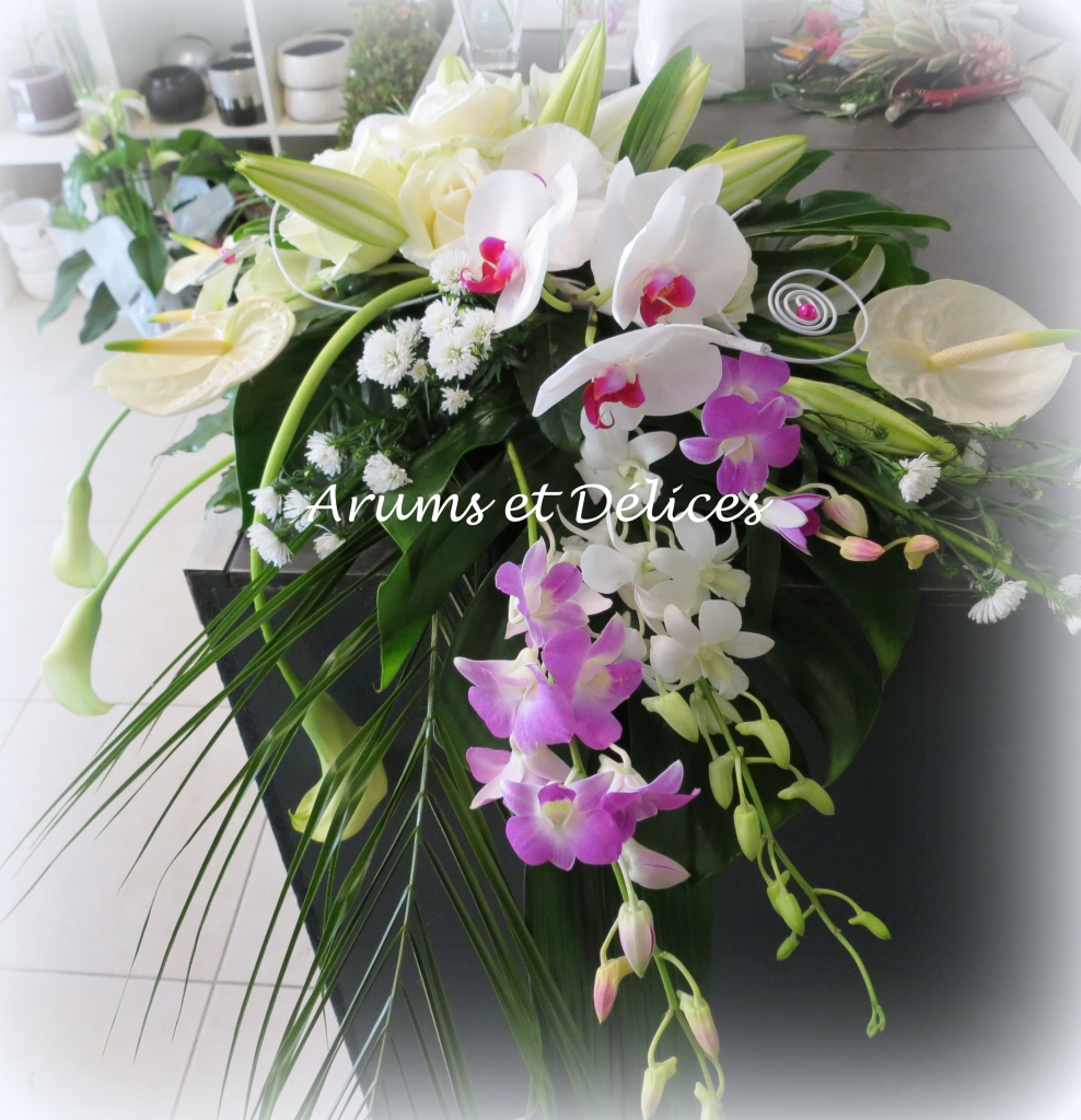 Mariage tout Orchidées