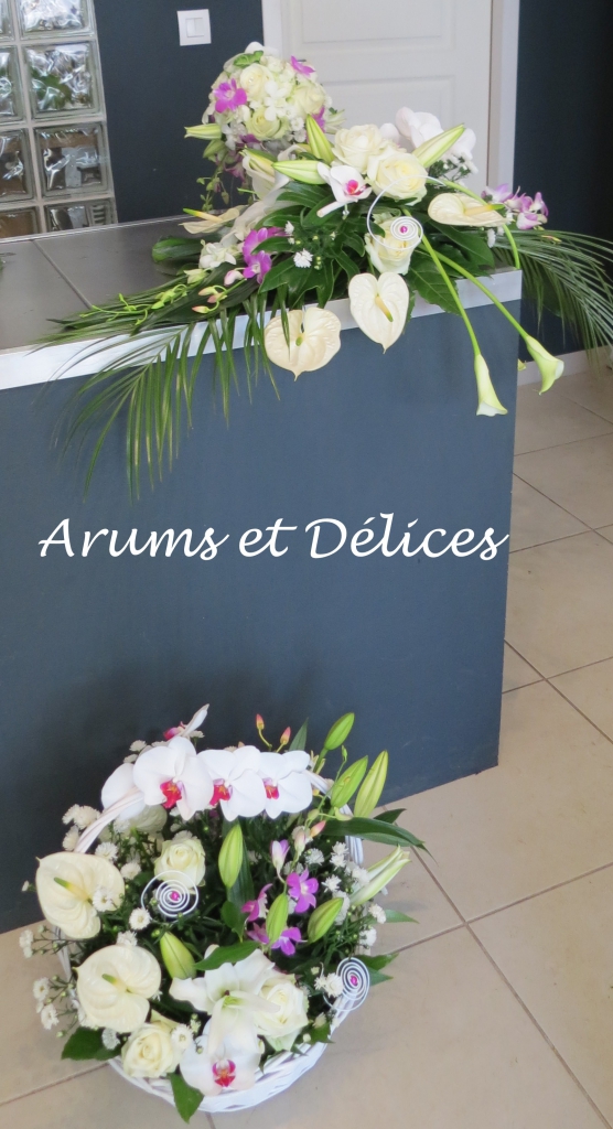 Mariage tout Orchidées